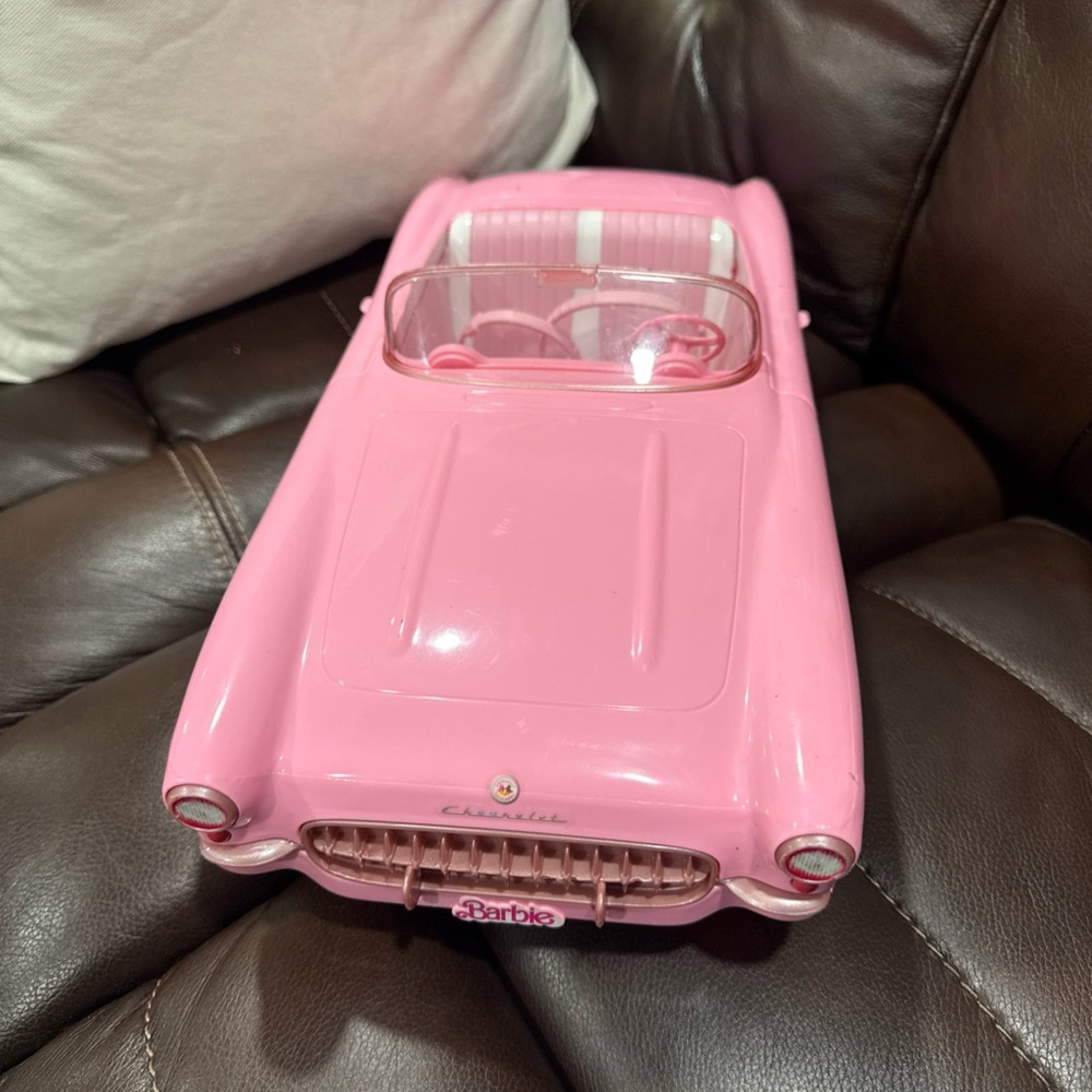 Barbie Dream Pink Convertible Car from The Movie